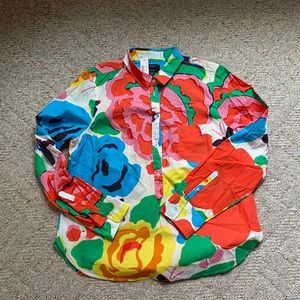 JCREW Ratti Print Popover